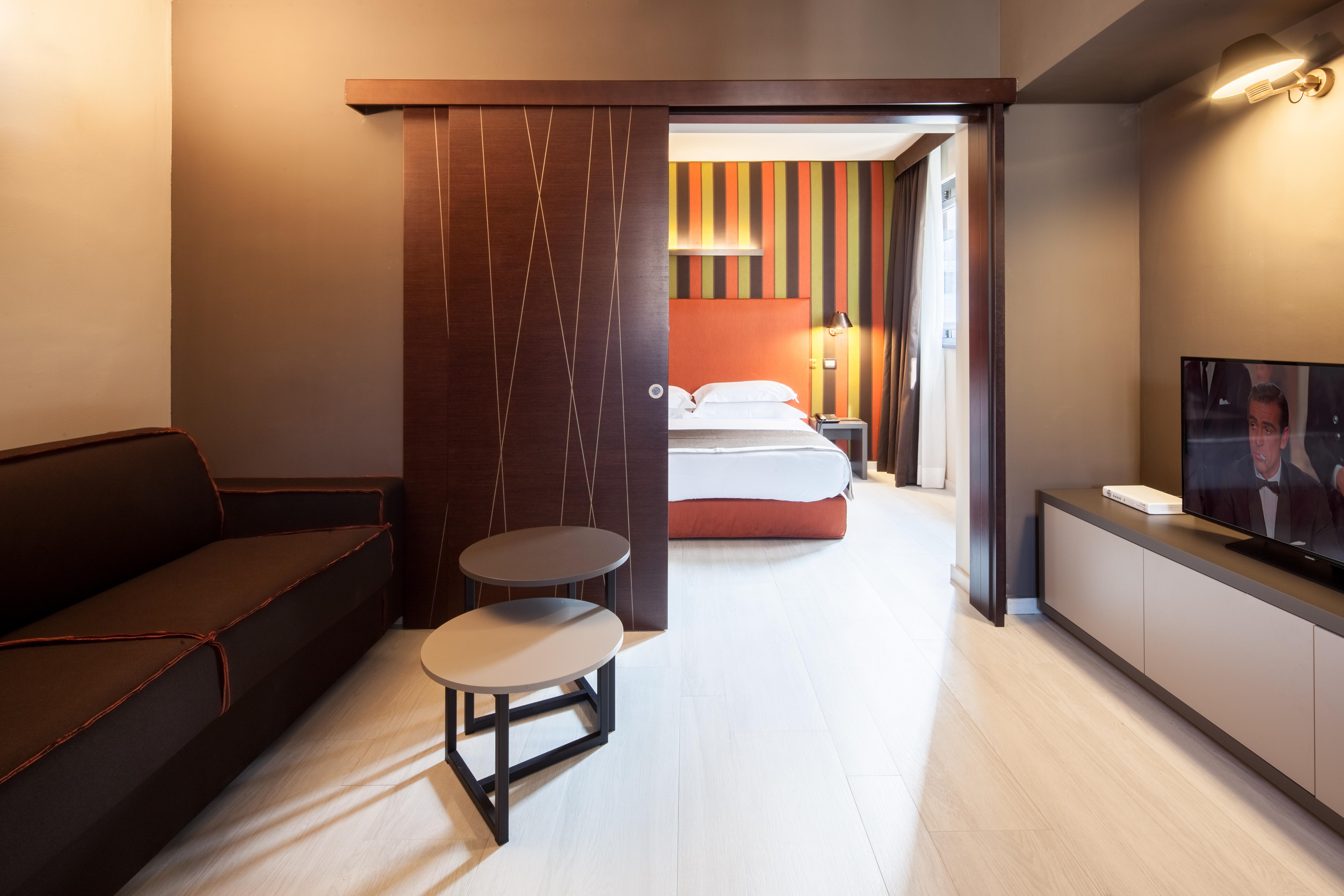Fifty House Cellini Hotel Milan Exterior photo A sliding door
